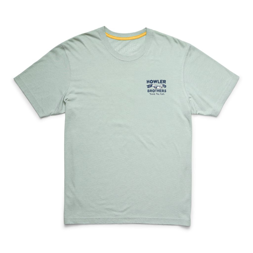 Flocka Seagulls Cotton T-Shirt- Puritan Grey